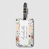 Elegant Chic Bagagelabel (Voorkant (verticaal))