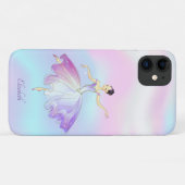 Elegant Chic Ballerina Rainbow Holographic Case-Mate iPhone Case (Achterkant (horizontaal))