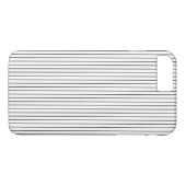 Elegant Chic Black White Striped Case-Mate iPhone Case (Achterkant (Horizontaal))