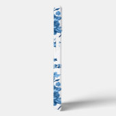 Elegant Chic Blue Roos Floral Case-Mate iPhone Case (Achterkant / Rechts)