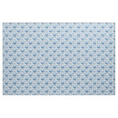 Elegant Chic Blue Roos Floral Stof (Yard (91,4 cm))