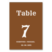 Elegant & Chic Boho Western Cowboy Bruiloft Kaart (Achterkant)