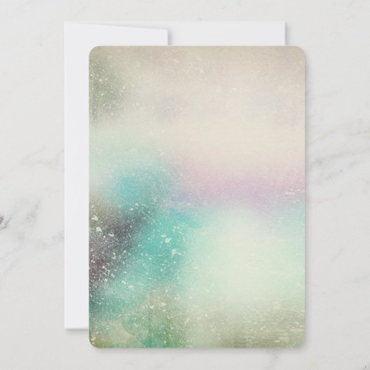 Elegant Chic, Bride Dress Vrijgezellenfeest Kaart (Achterkant)