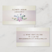 Elegant Chic Cactus Succulent Visitekaartje (Voorkant / Achterkant)