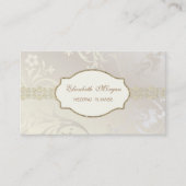 Elegant Chic Charming, Gold Lace Visitekaartje (Voorkant)