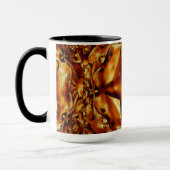 Elegant Chic Copper Gold Kerstster Mok (Links)