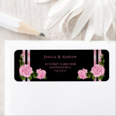 Elegant Chic Corner Rose Bouquet Wedding Etiket (Insitu)