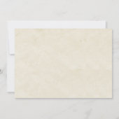 Elegant Chic Cycling Rustic Wood Wedding Save The Date (Achterkant)