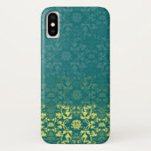  Elegant Chic Damask Lace Florals afgesloten Case-Mate iPhone Case (Achterkant)