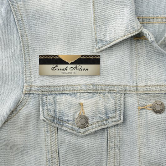 Elegant Chic Diamonds Naamplaatje (In situ)