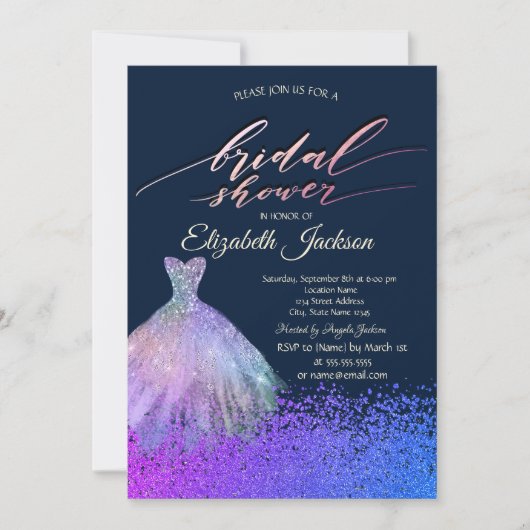 Elegant Chic Diamonds Vrijgezellenfeest Kaart (Voorkant)