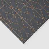 Elegant, chic, eenvoudig, luxe lijnpatroonkunst tissuepapier (Detail)