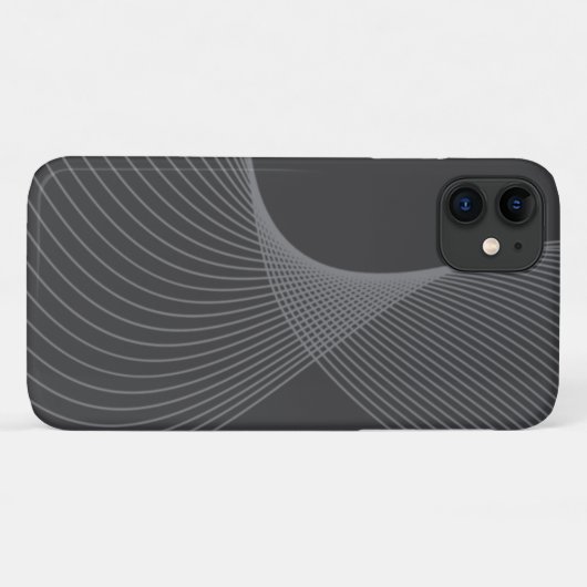 Elegant, chic, eenvoudig, modern grafisch patroon Case-Mate iPhone case (Achterkant (horizontaal))