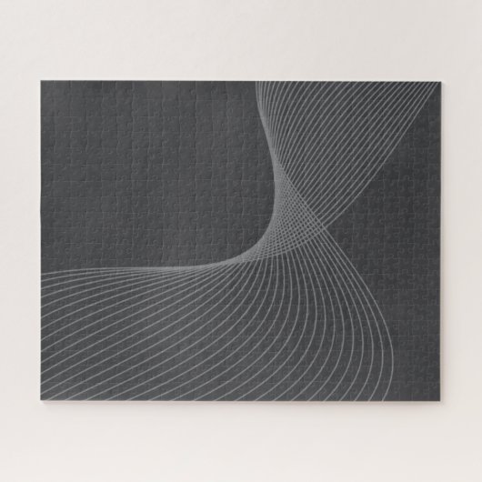 Elegant, chic, eenvoudig, modern grafisch patroon legpuzzel (Horizontaal)