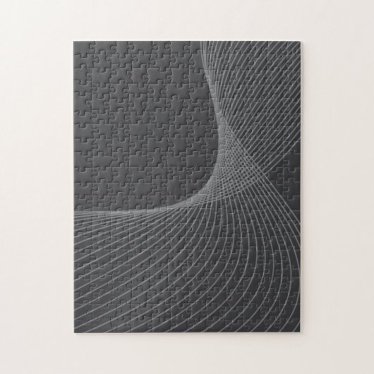 Elegant, chic, eenvoudig, modern grafisch patroon legpuzzel (Verticaal)