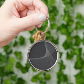 Elegant, chic, eenvoudig, modern grafisch patroon sleutelhanger (Hand)