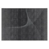 Elegant, chic, eenvoudig, modern grafisch patroon snijplank (Voorkant)