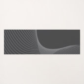 Elegant, chic, eenvoudig, modern grafisch patroon yogamat (Achterkant (horizontaal))