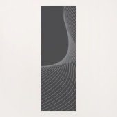 Elegant, chic, eenvoudig, modern grafisch patroon yogamat (Achterkant)