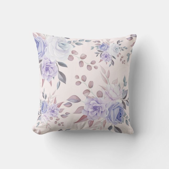 Elegant chic floral kussen (Voorkant)