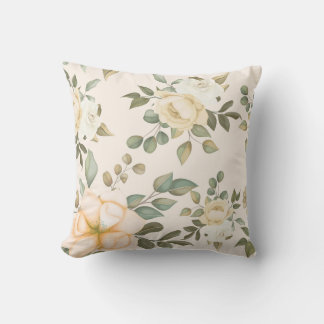 Elegant chic floral kussen