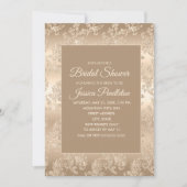 Elegant Chic Gold Champagne  Vrijgezellenfeest Kaart (Voorkant)