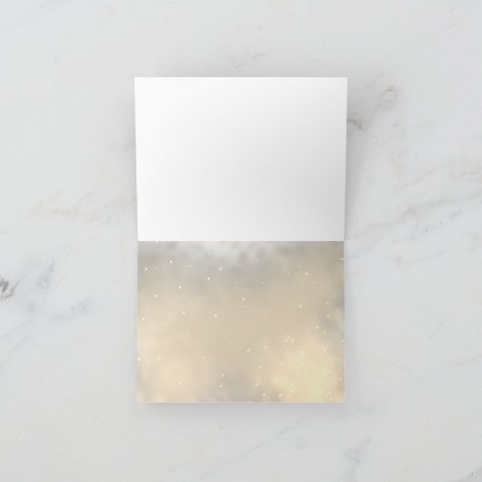 Elegant Chic Gold Hearts Wedding (Binnen)