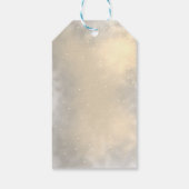 Elegant Chic Gold Lijst Hartelijk dank Cadeaulabel (Achterkant)