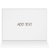 Elegant Chic Gold Paisley (Binnen Horizontaal (Boven))