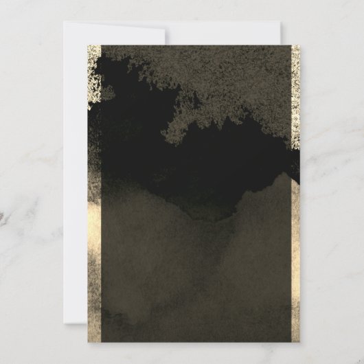 Elegant Chic Gold Tiara, Lijst Sweet 16 Party Kaart (Achterkant)