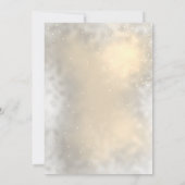 Elegant Chic Gold Vrijgezellenfeest Kaart (Achterkant)