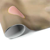 Elegant Chic Kerstbal Ball Holiday Cadeaupapier (Rol Hoek)