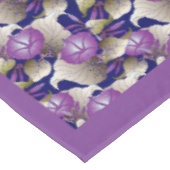 Elegant Chic Lavender Purple Flowers Floral Design Tafelkleed (Gekanteld)