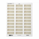Elegant Chic Luxe - Kersenboom Adreslabel Etiket (Full Sheet)