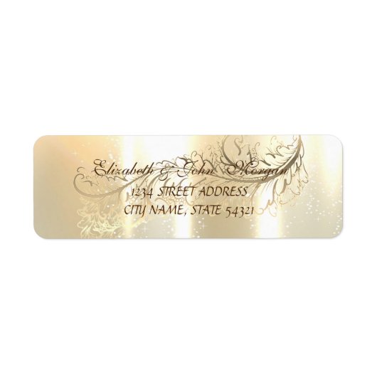 Elegant Chic Luxe, Nepgoud, Veer Etiket (Voorkant)