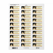 Elegant Chic Luxury, Faux Gold, Dress Etiket (Full Sheet)