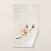 Elegant Chic Magnolias Bad Handdoek (Handdoek)