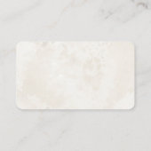 Elegant Chic Marble Simple Books voor Baby shower Informatiekaartje (Achterkant)
