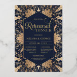 Elegant chic marvy en real gold folie repetitie folie uitnodiging<br><div class="desc">Elegant chic navy en echte gouden folie repetities Als het op je trouwdag aankomt, is er niets mis met het inbrengen van een beetje brokken. U kunt een begin op dat krijgen door de toon met uw uitnodigingsreeks te plaatsen. Een grote manier om wat shine aan uw trouwuitnodigingen toe te...</div>