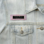 Elegant Chic Modern, Lijst, glitter Naamplaatje (In situ)