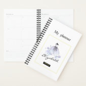 Elegant Chic Modern Waterverf Trendy Mode Planner (Display)