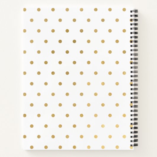 Elegant Chic Notitieboek (Achterkant)