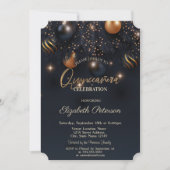 Elegant Chic Ornamenten Quinceañera Kaart (Voorkant)