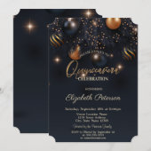 Elegant Chic Ornamenten Quinceañera Kaart (Voorkant / Achterkant)