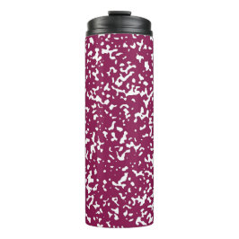 Elegant Chic Paars Composition Book Thermosbeker