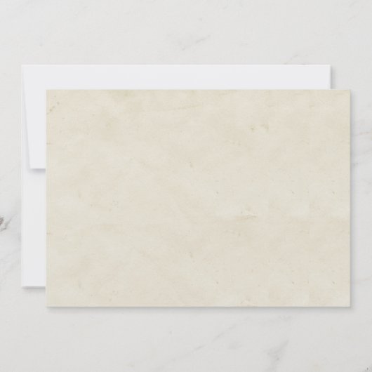 Elegant Chic  Retro Classy Modern Wedding Kaart (Achterkant)