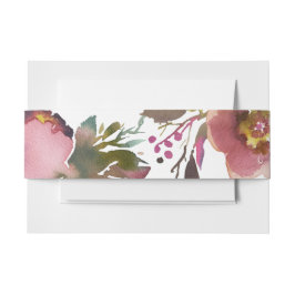 Elegant Chic Romantic Roos Wedding Uitnodigingen Wikkel