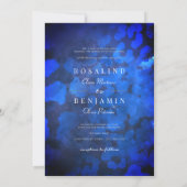 Elegant Chic Roos Gold Violet Arch Foto Weddenscha Kaart (Achterkant)