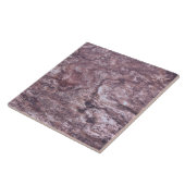 Elegant Chic Roos roze marmer Tegeltje (Zijkant)