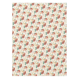 Elegant Chic roze Roses Floral on Beige Tafelkleed